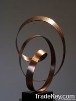 bronze sculpture, copper sculpture
