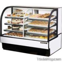 True TCGDZ-59 59" Curved Glass Dual Temp Dry/Refrigerated Bakery Case