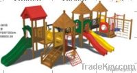 children wooden playground