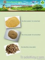 Rice bran powder/Pellet