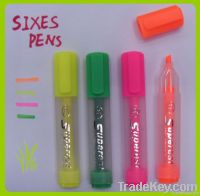 Highlighter marker pen
