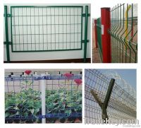 wire mesh fence(galvanized and pvc-coated)