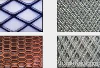 Expanded wire mesh, expanded metal mesh