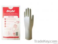 Sterile Latex Surgical Glove - Silver