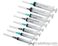 3 Parts Disposable Syringe With Needle