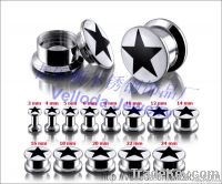 Stainless Steel Body Jewelry Earring Plugs