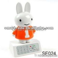Digital rabbit shaping bedroom story teller