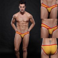 Wangjiang Fashion sexy man underwear breathable net slip briefs