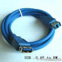 USB 2.0 Certified 480Mbps Type a Male to B Male Cable