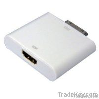 Female Converter/Adapter with Charge Cable for iPad / iPad 2 to HDMI