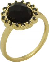 Gold Plated Ring with natural stone