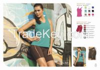 Fitness Wear with Brazilian colors and stamps