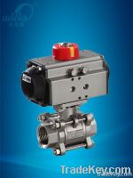 Pneumatic Three-piece Ball Valve