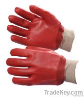 PVC Glove Knit Wrist