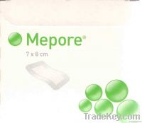 Self-adhesive absorbent dressing Mepore 7x8