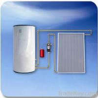 split flat panel pressurized solar water heater