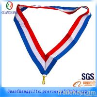 custom cheap medal ribbon, medal lanyard