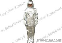 aluminized fire suit