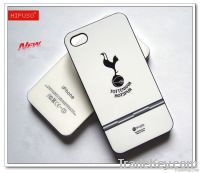 Plastic hard mobile phone case with printed football team logo