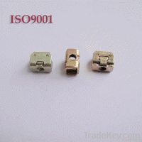 Socket contact terminal made by stamping