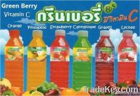 Fruit juice 25% in PET bottle, Thai product