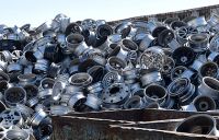 Aluminum Wheel Scrap Aluminum scrap and 50kg/bale 