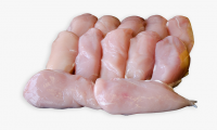 FrozenHalal chicken breast meat boneless skinless with natural moisture 