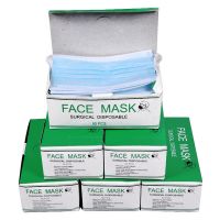 Protection from novel coronavirus Disposable medical 3 layer face mask / 3 ply surgical face mask with earloop 