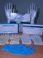 Latex Examination Disposable Gloves 