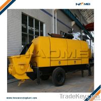 Pump for concrete with diesel engine