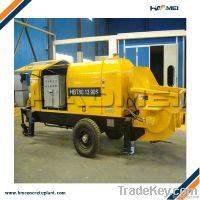 Concrete trailer pumps