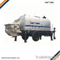 Pump for concrete with diesel engine