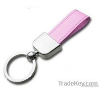 leather keyring, leather gift, leather keychain