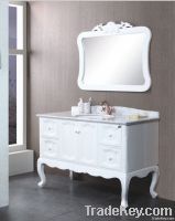 White Luxury Bathroom Cabinet