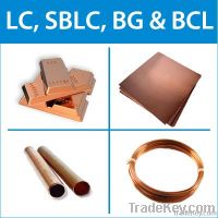 Get LC, SBLC, BG and BCL for Copper Importers and Exporters