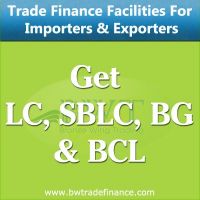 Avail LC, SBLC, BG and BCL for Importers and Exporters
