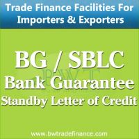 Get Bank Guarantee / Standby Letter of Credit (BG / SBLC) for Importer and Exporters