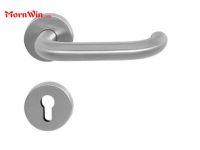 Stainless steel tube lever type door handle