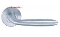 Stainless steel tubular door handle for aluminum door , door handle manufacturer