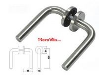 Solid stainless steel lever handle/ door handle 304/316
