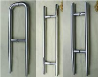 stylish type stainless steel long pull handle for big door