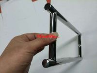 Acrylic pull handle/stainless steel door handle