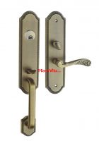 Decorative door handle brass handle for swing door