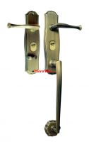 high quality antique brass door handle for outer door