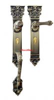 antique brass kitchen door handle/bronze color on sale door handle