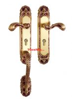High quality antique brass plating door handle