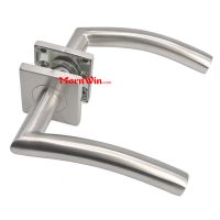 Quality 19mm 22 Mm Interior Stainless Steel Wooden Door Locks Lever Handle 