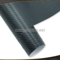 car body 3D carbon fiber vinyl wrapping film with air bubble free