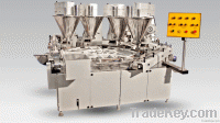 Automatic Four Head Powder Filling Machine- Servo Type