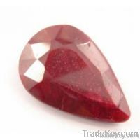 20.00 cwt Pear Cut Ruby